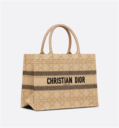 dior beauty raffia bag|dior cannage handbags.